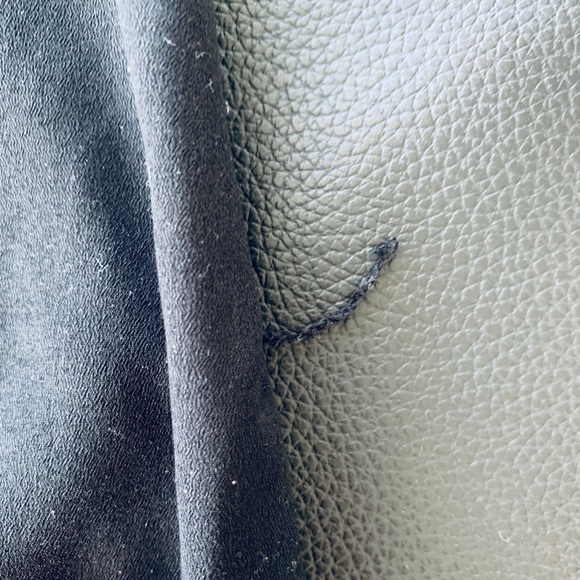 Beautiful Black Beaded Maternity Blouse Top - Picture 4 of 6